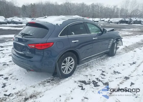 2010 Infiniti Fx35 z USA, uszkodzony, nr VIN JN8AS1MW8AM853117